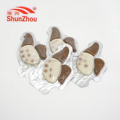 China white and black cookie chocolate rooster shape stick for sale