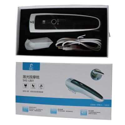 China China Supplier Hair Loss Treatment Scalp Massager Hair Comb Battery Operated Laser Hair Growth Comb For Sale for sale