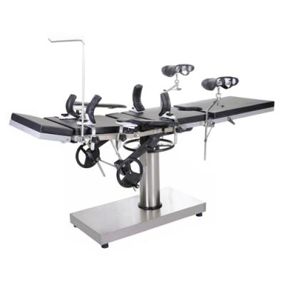 China OT Part China Manufacture Quality Hospital Equipment Surgical Manual Hydraulic Operation Medical Table for sale