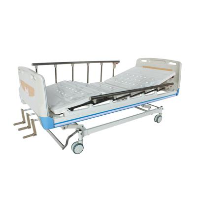 China Cama Clinica Custom Medical Hospital Room Hospital Room Furniture ABS 3 Crank 3 Function Icu Nursing Bed For Patient for sale