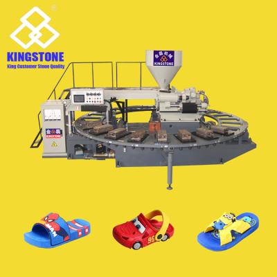 China For Children Kids Sandals Rotary Shoe Making Machine For Kids Children Slippers for sale