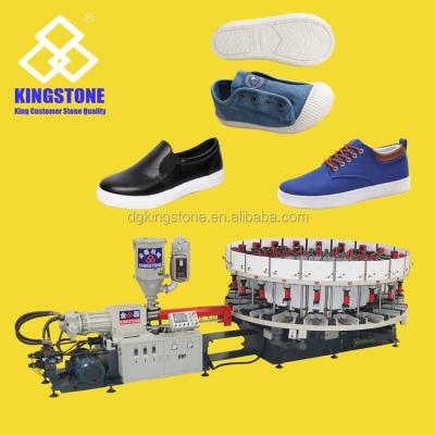 China Automatic Basketball Shoes PVC Shoes Direct Injection Molding Machine for sale