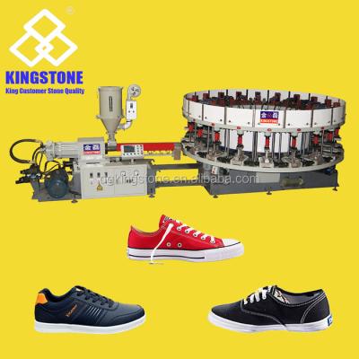 China Shoe Making Machine One Color Sports Shoe / Leisure Shoe Sole Making Machine for sale