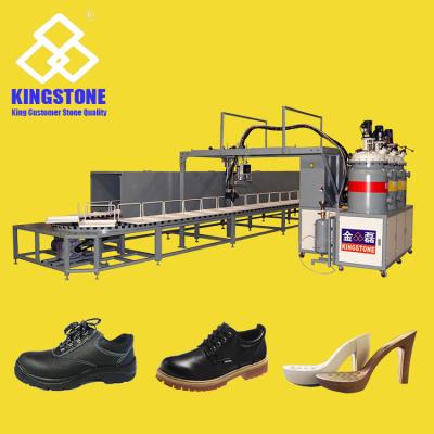 China For Cheap PU Shoe Stations JL-298 Sandals Price 40 Sole Molding Machine for sale