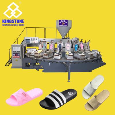 China Plastic PVC Shoe Production Line For Slipper Sandals Flip Flops Making Machine for sale