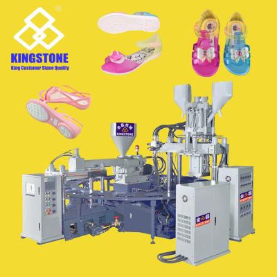 China Rubber Slipper/Flip Flop Production Line of Flip Flops Automatic Three Color for sale