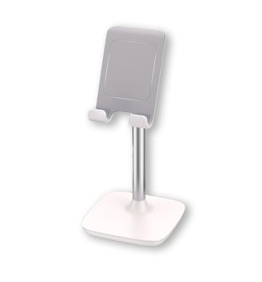 China New Arrival Convenient Solid White Stand Desk Stand For Phone And Tablet Holder for sale