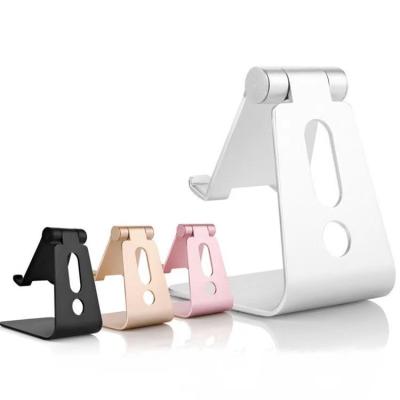 China Convenient Charging Mobile Phone Holder Waterproof Adjustable Aluminum Desktop Phone Holder Stand for sale