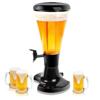 China Sustainable 3L Beer Dispenser, Beer Tower, Tabletop Beer Dispenser for sale