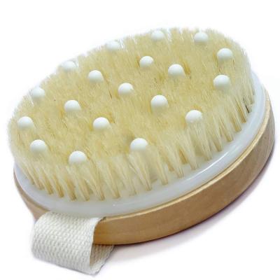 China All Natural Exfoliating Scrub Dry Brush Body Brush For Massage for sale