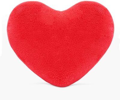 China Anti-bacteria Cute Plush Red Heart Pillow Cushion Toy Throw Pillows Gift For Friends/Kids/Girls On Valentine's Day Fit For Living/Bed for sale