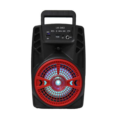 China Top Quality LED Flashing Light Sound Bluetooth Speaker Sound System Portable Outdoor Speaker With Led Light for sale