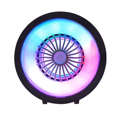 China LED Bluetooth Flashing Light Speakers Sound Equipment Rechargeable Battery Portable Concert Party Speaker for sale