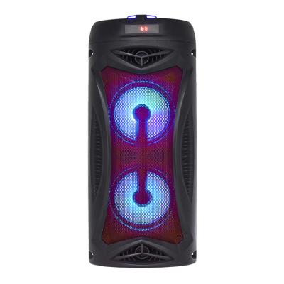 China Fashionable Light LED DJ Flashing Light Intimate Meeting Radio Speaker with USB/TF/FM/AUX/BT/Light Conversion /TWS/ Microphone Function for sale