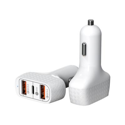 China Mobile Phone Types PD Custom Super Charger Fast Charging Dual Ports Usb Car Charger For Mobile Phone for sale