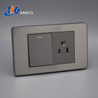 China Residential/Multipurpose The finest stainless steel material SWITCH SOCKET in Latin America for sale