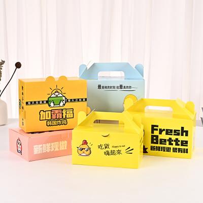 China Recyclable Custom Design Logo Cheap UV Printing Kraft Paper Gift Box for sale