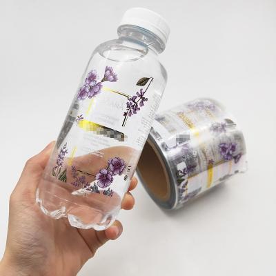 China High Quality Waterproof Custom Plastic Bottle Label Sticker Print Private Logo Cosmetic Labels For Lotion Bottle for sale