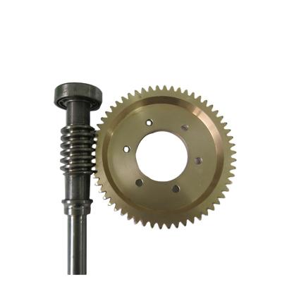 China High Precision Worm Gear and Shaft Supplier from C45, Brass, Stainless Steel, Cast Iron for sale