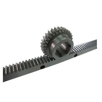 China DIN7 CNC machine 1045 steel module 1.5 helical gear rack in stock for sale