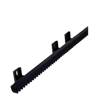 China Custom Building Material Stores Plastic / Nylon Rack Gear For Sliding Door for sale