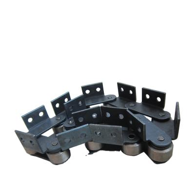 China Machinery Parts Standard Double Pitch Conveyor Roller Chain C2082 With A1, A2 Attachment for sale