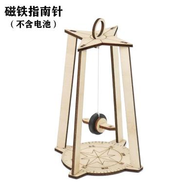 China Safe and environmental wholesale montessori wooden toys push back toys kit physics lesson diy materials set for kids for sale