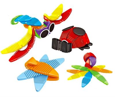 China 14pcs Safe and Environmental Kids DIY MAGKISS Blocks Favorite Plastic Magnetic Rubber Toy for Kids for sale