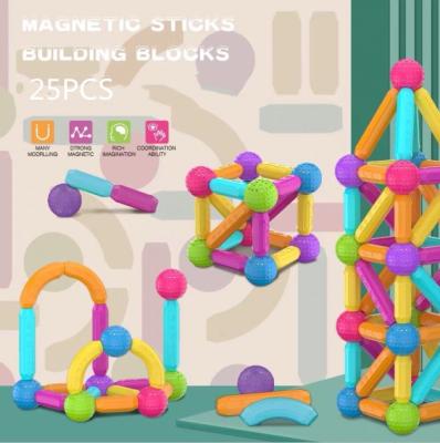 China Super Strong Magnetic Stick Magnetic Toys Building Sticks Variable Assembly Educational Toys For Children 84PCS High Quality for sale