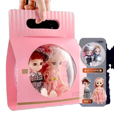 China Cartoon Toy Baby Doll Toy Girls Play House Toy Set Birthday Gift Exquisite High-end Joints Cartoon Movable Toy for sale