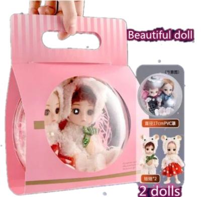 China Cartoon Toy Baby Doll Toy Girls Play House Toy Set Birthday Gift Exquisite High-end Joints Cartoon Movable Toy for sale