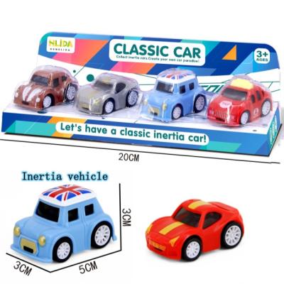 China Friction Toy Children's Inertia Car Toys Super-fast Cartoon Car Sets Have Many Styles And High Quality for sale