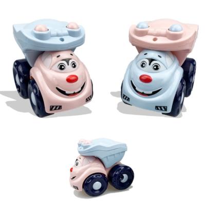 China Friction Toy Car Children's Huili Police Car Cartoon Toys Q Version Educational Toy Vehicle for sale