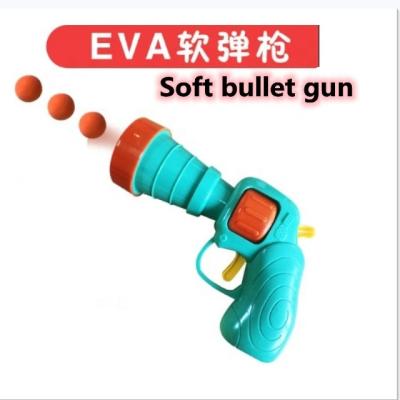 China Hot ABS High Quality Safety EVA Ball Bullet Soft Gun Toys Shooting Soft Toy Children's Play Guns for sale