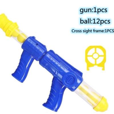 China New EVA Gun Souptoys Bullet Air Pressure Soft Gun Pneumatic Soft Bullet Desktop Children's Game Battle Interactive Shooting Toy for sale