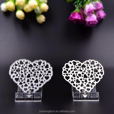 China Europe Metal Cutting Dies Heart and Love Art Craft Embossing Folders for Scrapbooking for sale