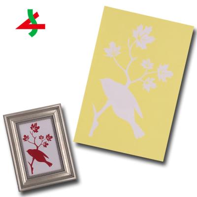 China Customized Wall Transfer Resin Drawing And Painting Stencils for sale