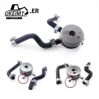 China Oorspronkelijke en Aftermarket PC130-7 4D95 B3.3 QSB3.3 Motoronderdelen Olie koeler kern 4983996 4982639 C6205615400 6205-61-5400 Te koop