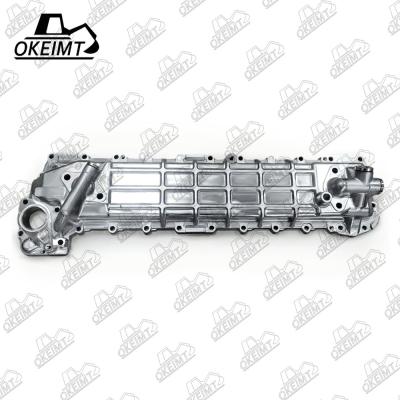 China Diesel Engine Radiator Side Oil Cooler Cover For 6HH1 Isuzu Engine for sale