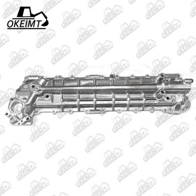 China Excavator 6HL1 Oil Cooler Cover For Isuzu Engine Parts Machinery for sale