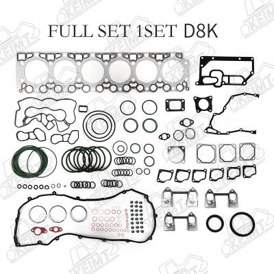 Κίνα D8K 02937871 Full Gasket Set Gasket Kit For Engine Spare Parts προς πώληση