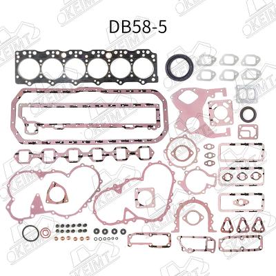 China Overhaul Gasket Kit DB58 - 5 Full Gasket With Head Gasket For Machinery Engine for sale