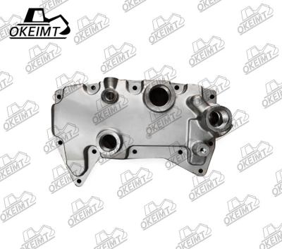 Chine Aluminium 2097291 Pièces détachées de moteur diesel Couvercle de refroidisseur d'huile pour Cate C9.3 à vendre