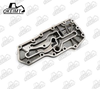 China 4D102 6735 - 61 - 2220 Oil Cooler Cover For Excavator Engine Parts for sale