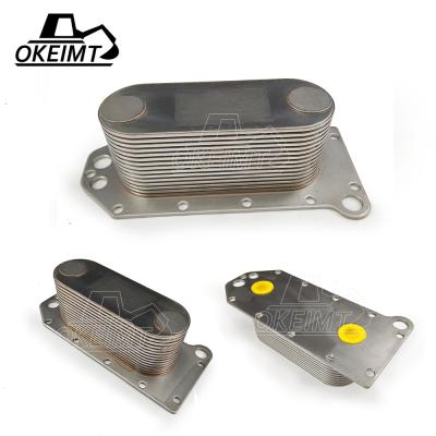 China OKEIMT 3966365 una base más fresca de aceite de Lub del motor de 3957533 tiendas de fábrica para ISC 6D114 de Cummins en venta