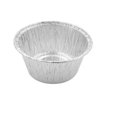 China Hot Selling Food Packaging 600ml Aluminum Foil Round Easy Operation Disposable Bowl for sale