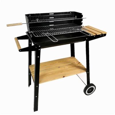 China Easily Assembled Wood Pellet BBQ Grill Camping BBQ Grill for sale