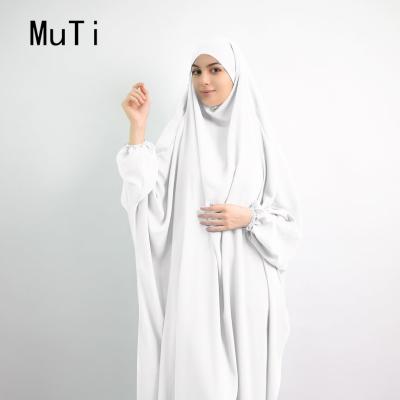 China 2021 Hot Selling Abaya Muslim Clothing Women Islamic Muslim Prayer Clothing Customized for sale