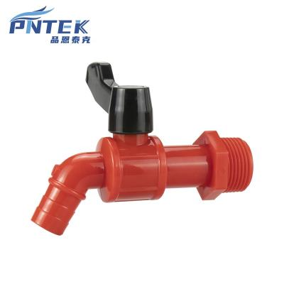 China Miniature Faucets Metered Faucet Round Handle Pipe Faucet for sale