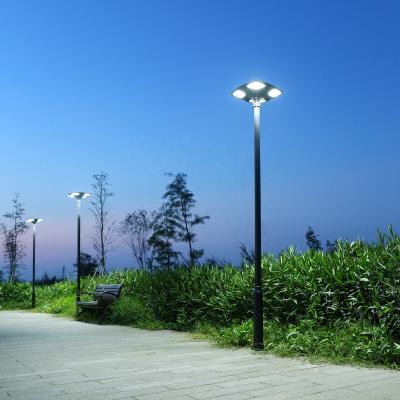 China ROAD Mistei High Lumen Four Leaf Clover Solar Powered Garden Street Led Lamp All In One Lights Outdoor Waterproof IP65 120w for sale